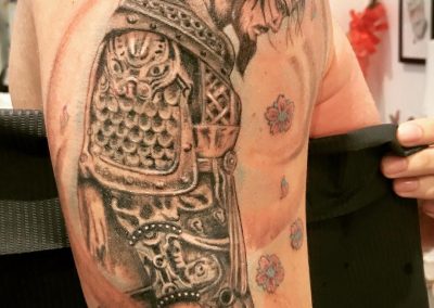 Tatuaggi Bologna franziskaevengelista samurai Wonderland ink